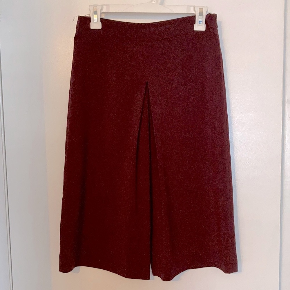 Small Maroon Culottes